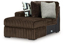 Midnight-Madness Sectional with Chaise - Furniture Center (NY)