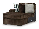 Midnight-Madness Sectional with Chaise - Furniture Center (NY)