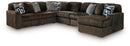 Midnight-Madness Sectional with Chaise - Furniture Center (NY)