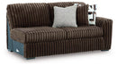 Midnight-Madness Sectional with Chaise - Furniture Center (NY)