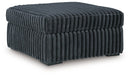 Midnight-Madness Oversized Accent Ottoman - Furniture Center (NY)
