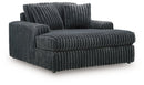 Midnight-Madness Oversized Chaise - Furniture Center (NY)
