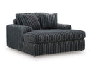 Midnight-Madness Oversized Chaise - Furniture Center (NY)