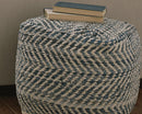 Chevron Pouf - Furniture Center (NY)