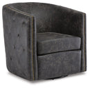 Brentlow Swivel Accent Chair - Furniture Center (NY)