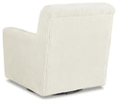 Herstow Swivel Glider Accent Chair - Furniture Center (NY)