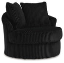 Gramwell Swivel Accent Chair - Furniture Center (NY)