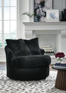 Gramwell Swivel Accent Chair - Furniture Center (NY)