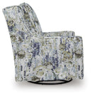 Dustinford Swivel Glider Accent Chair - Furniture Center (NY)