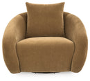 Yahya Swivel Accent Chair - Furniture Center (NY)