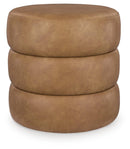 Ummi Swivel Accent Ottoman - Furniture Center (NY)