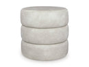 Ummi Swivel Accent Ottoman - Furniture Center (NY)