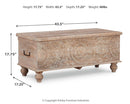 Fossil Ridge Storage Bench - Furniture Center (NY)