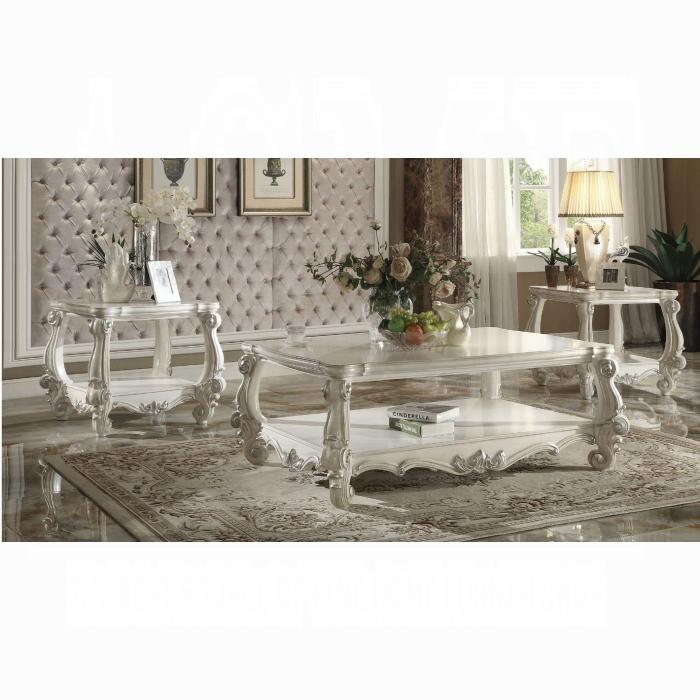 Versailles Bone White Coffee Table - Furniture Center (NY)
