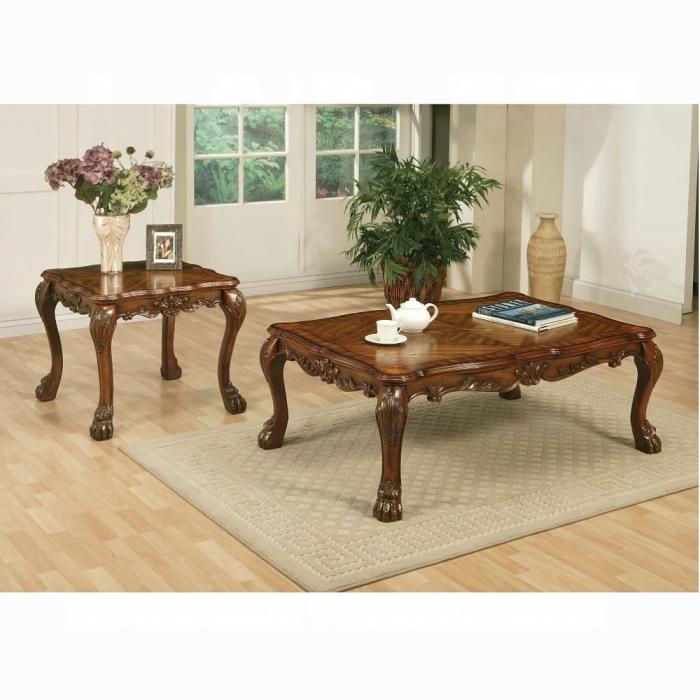 Dresden Cherry Oak Coffee Table - Furniture Center (NY)