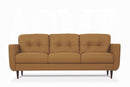 Radwan Camel Leather Sofa