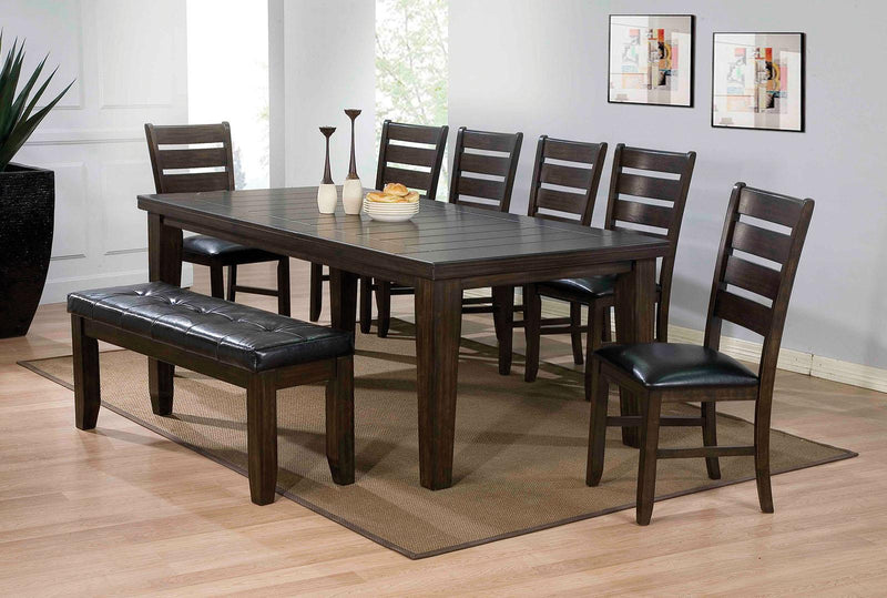 Acme Furniture Urbana Side Chair in Black and Espresso (Set of 2) 74624 - Furniture Center (NY)