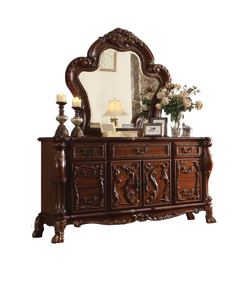 Dresden Cherry Oak Mirror - Furniture Center (NY)