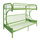 Eclipse Green Bunk Bed (Twin/Full/Futon) - Furniture Center (NY)