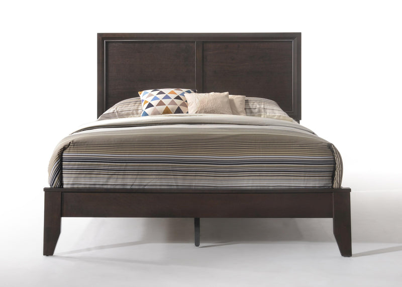 Madison Espresso Eastern King Bed - Furniture Center (NY)