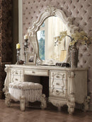 Versailles Bone White Vanity Desk - Furniture Center (NY)