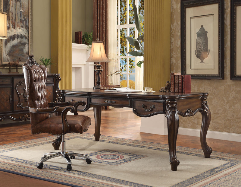 Versailles Cherry Oak Desk - Furniture Center (NY)