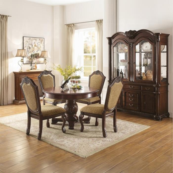 Chateau De Ville Espresso Hutch & Buffet - Furniture Center (NY)