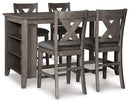 Caitbrook Counter Height Dining Package - Furniture Center (NY)
