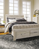 Bellaby Bed with 2 Storage Drawers - Furniture Center (NY)