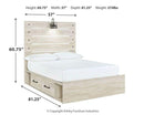 Cambeck Bed with 4 Storage Drawers - Furniture Center (NY)