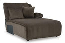 Top Tier Reclining Sectional with Chaise - Furniture Center (NY)