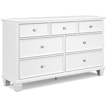 Fortman Dresser and Mirror - Furniture Center (NY)