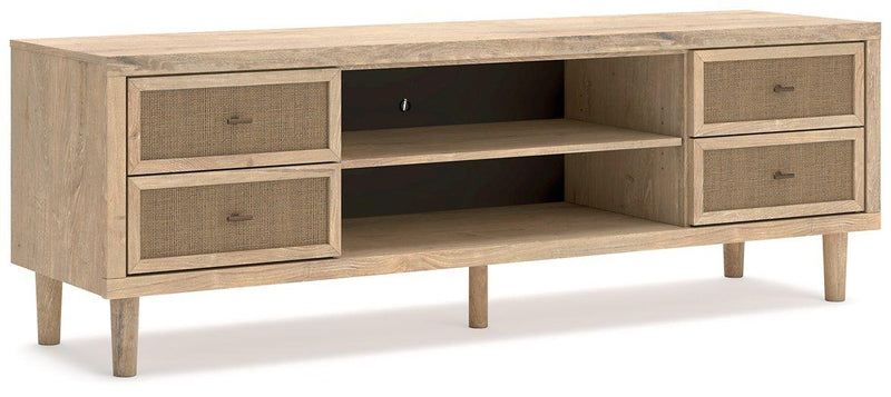 Cielden 72" TV Stand with Electric Fireplace - Furniture Center (NY)