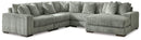 Lindyn Sectional with Chaise - Furniture Center (NY)