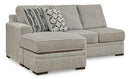 Calnita Sectional with Chaise - Furniture Center (NY)
