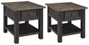 Tyler Creek End Table Set - Furniture Center (NY)