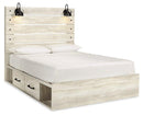 Cambeck Bed with 4 Storage Drawers - Furniture Center (NY)