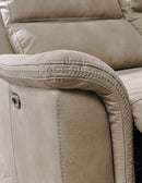 Next-Gen DuraPella Power Reclining Loveseat with Console - Furniture Center (NY)
