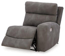 Next-Gen DuraPella Power Reclining Sectional Loveseat with Console - Furniture Center (NY)
