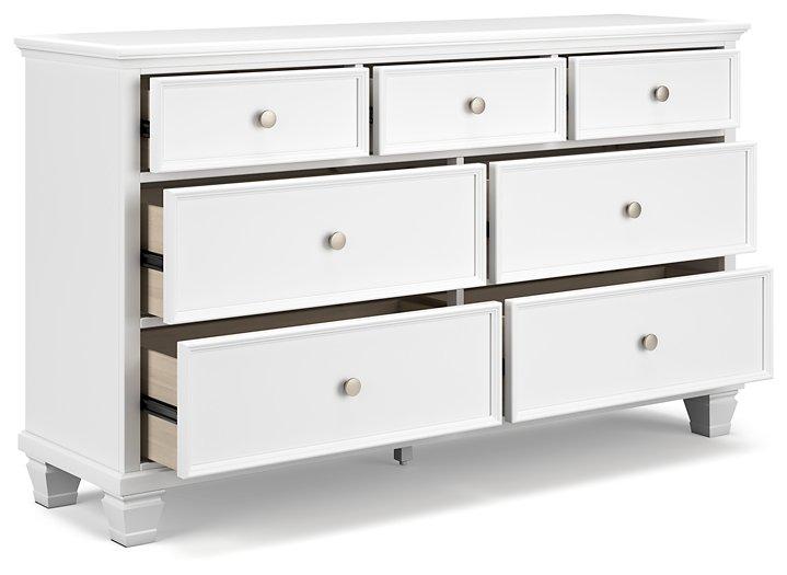 Fortman Dresser and Mirror - Furniture Center (NY)
