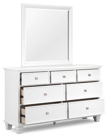 Fortman Dresser and Mirror - Furniture Center (NY)