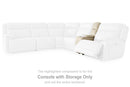 Double Deal Reclining Sectional with Console - Furniture Center (NY)