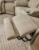Next-Gen DuraPella Power Reclining Loveseat with Console - Furniture Center (NY)
