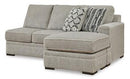 Calnita Sectional with Chaise - Furniture Center (NY)