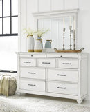 Kanwyn Dresser and Mirror - Furniture Center (NY)