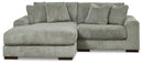 Lindyn Sectional with Chaise - Furniture Center (NY)