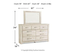 Bellaby Dresser and Mirror - Furniture Center (NY)