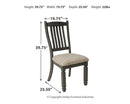 Tyler Creek Dining Chair Set - Furniture Center (NY)