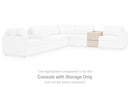Modmax Balanced Sectional with Audio and Storage Consoles - Furniture Center (NY)