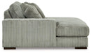 Lindyn Sectional with Chaise - Furniture Center (NY)